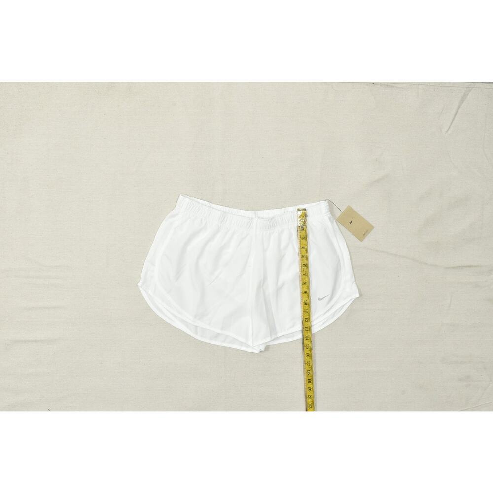 Nike Dri-Fit Women's Athletic Running Shorts White Size XL NEW 831558-100 - Picture 3 of 8